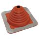 #2 Master Flash Red Silicone Square-Base Flashing