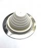 #3 Round Base WHITE Pipe Flashing